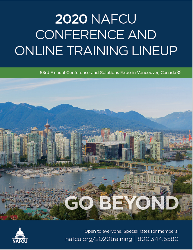 NAFCU 2020 Conference and Online Training Brochure