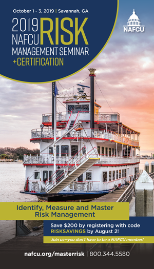 NAFCU 2019 Risk Management Seminar Brochure