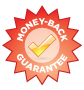 Money-back guarantee seal