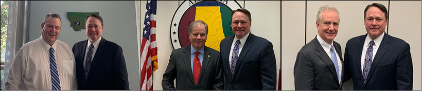 Berger with Tester, Jones, Van Hollen