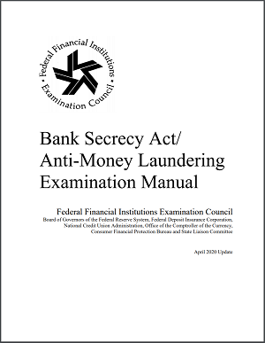 BSA/AML exam manual