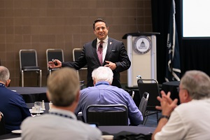 Hernandez at Defense CU Summit