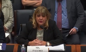 Falero testifying