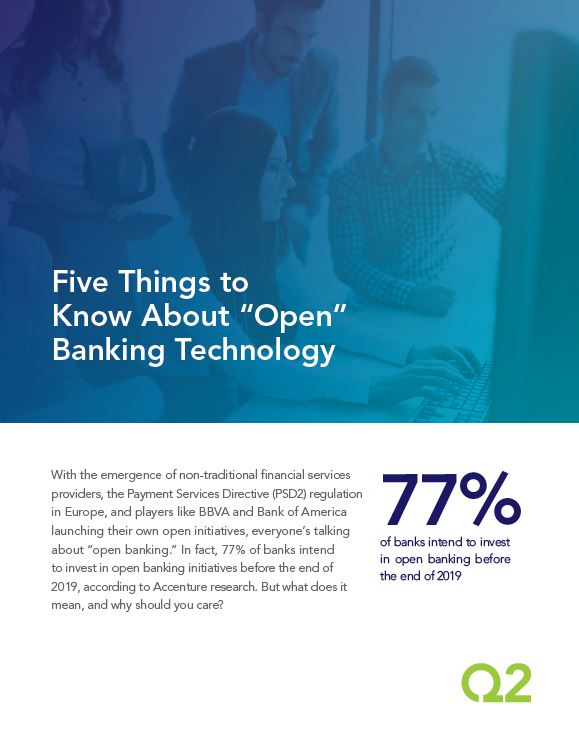 Five Things About Open Banking Technology