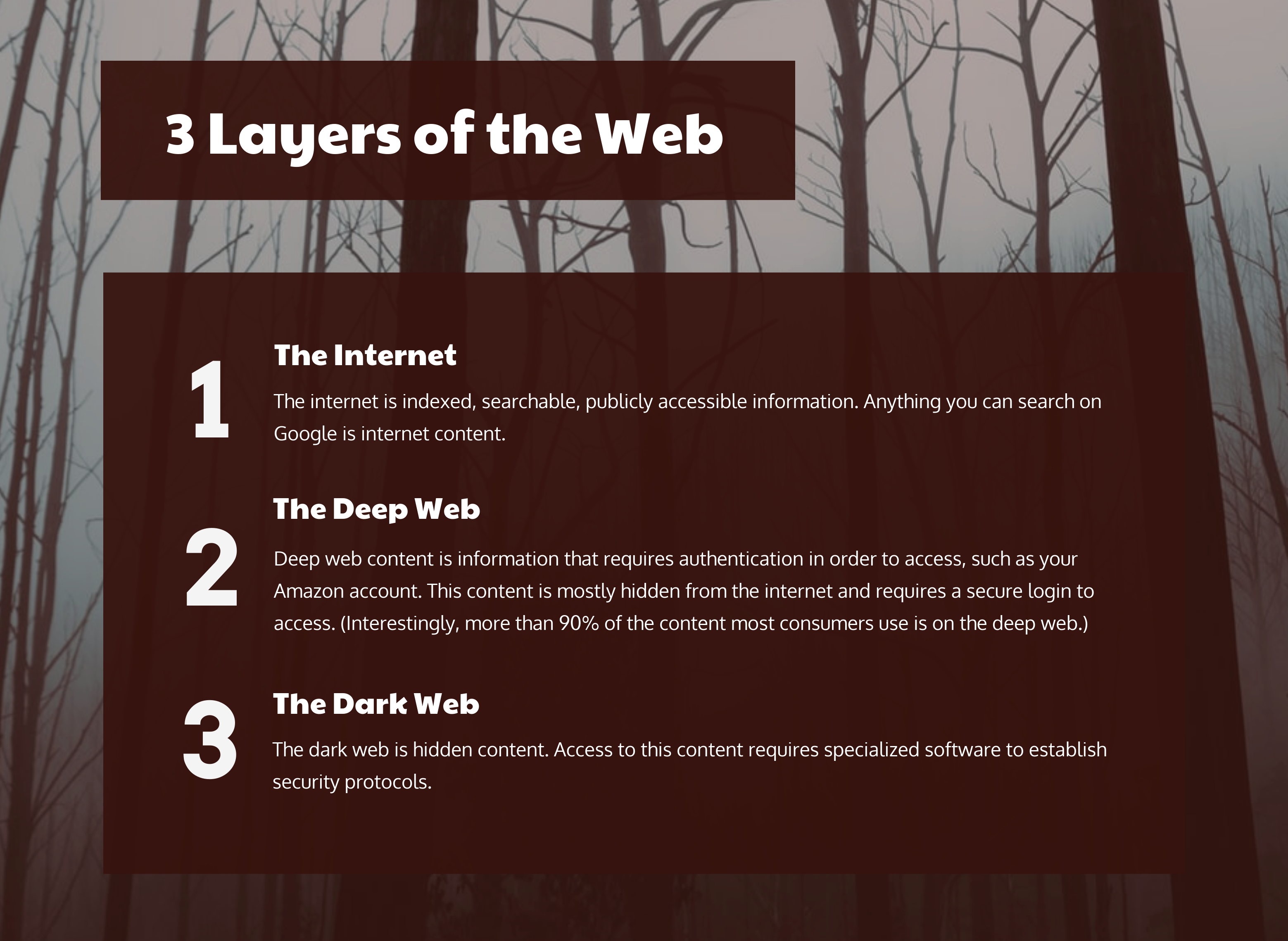 Discovering the Secrets of the Dark Web: A Beginner's Guide