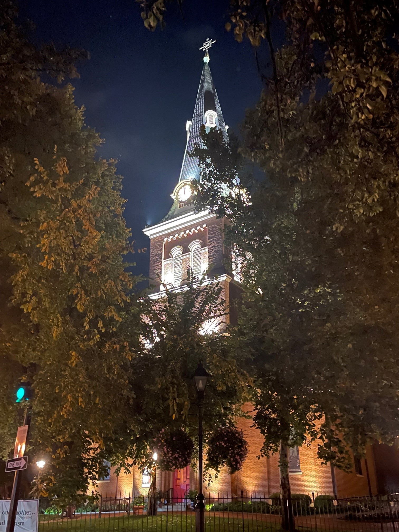 Annapolis at night.