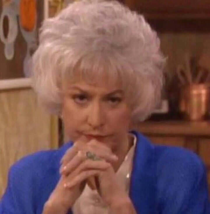 Dorothy Zbornak Scowl