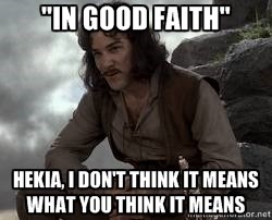 In Good Faith Meme