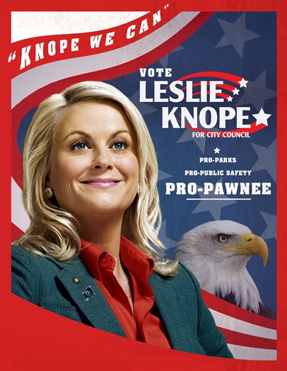 Help the Leslie Knopes of your credit union serve their communities. More parks, less libraries. That's the Leslie Knope Promise.