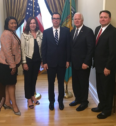 NAFCU Meets with Treasury