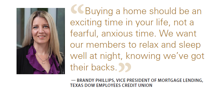 The NAFCU Journal - This Home Brought to you by your Credit Union - Brandy Phillips, VP of Mortgage Lending, Texas Dow Employees Credit Union