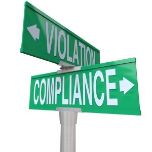 Violation Compliance Sign