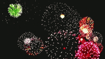 Fireworks Exploding