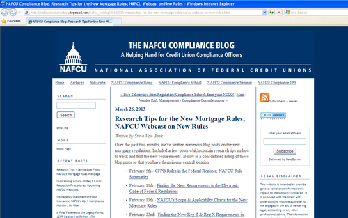 Research Tips for New Mortgage Rules