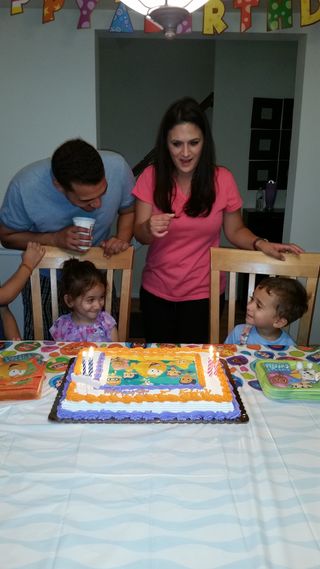 3 yr bday celebration