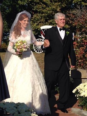 Here comes the bride