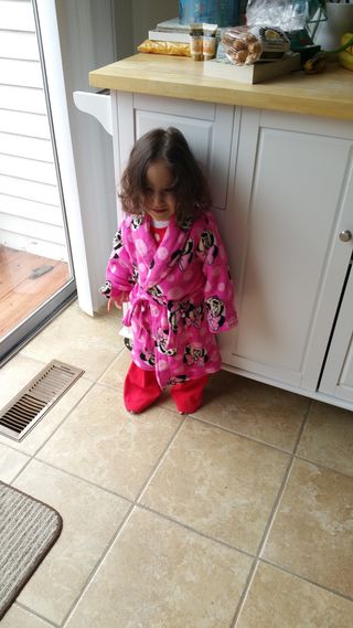 Dec 2015 Ava in New Robe