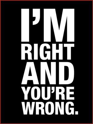 Right-and-wrong