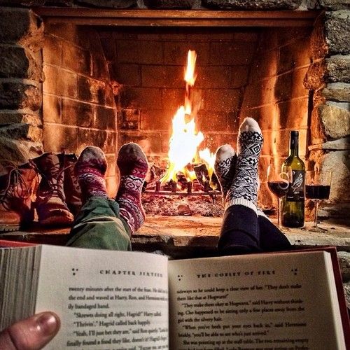 Image result for reading books in winter