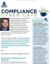 NAFCU Compliance Cyber Cafe NAFCU Compliance Cyber Cafe